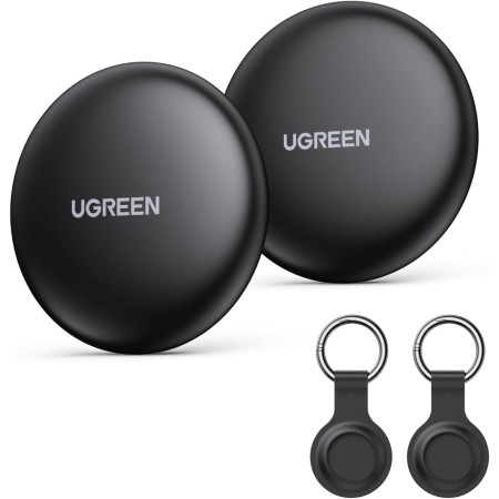 UGREEN FineTrack Mini Tag Localizador Bluetooth SmartTag Tracker Soporte iOS Batería de 18 Meses Rastreador Compatible con Find