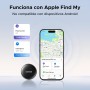 UGREEN FineTrack Mini Tag Localizador Bluetooth SmartTag Tracker Soporte iOS Batería de 18 Meses Rastreador Compatible con Find