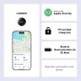 UGREEN FineTrack Mini Tag Localizador Bluetooth SmartTag Tracker Soporte iOS Batería de 18 Meses Rastreador Compatible con Find