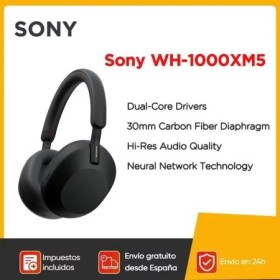 Sony WH-1000XM5 Auriculares inalámbricos con cancelación de ruido Bate