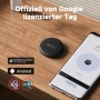 MiLi LiTag Bluetooth Tracker para Android, Compatible con Google Localizador(Sólo Android), Localizador para Llaves, Maletas,