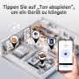 MiLi LiTag Bluetooth Tracker para Android, Compatible con Google Localizador(Sólo Android), Localizador para Llaves, Maletas,