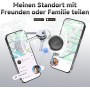 MiLi LiTag Bluetooth Tracker para Android, Compatible con Google Localizador(Sólo Android), Localizador para Llaves, Maletas,