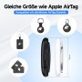 MiLi LiTag Bluetooth Tracker para Android, Compatible con Google Localizador(Sólo Android), Localizador para Llaves, Maletas,