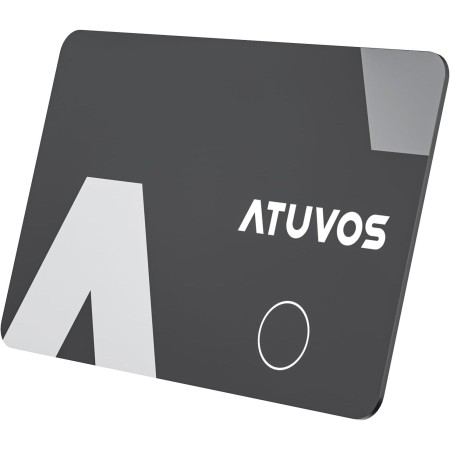 ATUVOS Air Tag Card Localizador Ultradelgado 1.6mm, Smart Bluetooth Tracker Compatible con APP Buscar Apple (Sólo iOS, Android