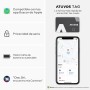 ATUVOS Air Tag Card Localizador Ultradelgado 1.6mm, Smart Bluetooth Tracker Compatible con APP Buscar Apple (Sólo iOS, Android