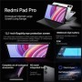Versión global Xiaomi Redmi Pad Pro Pantalla LCD 12.1" 120 Hz Snapdrag
