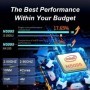 Computadora portátil de 15,6 pulgadas, 32GB de Ram DDR4, 2TB SSD, Inte