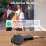 Smart Air Tag Tracker 4 Pack, Buscador de Objetos Bluetooth Funciona con Buscar Apple (Sólo iOS, Android no Compatible), Rastreo