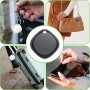 Smart Air Tag Tracker 4 Pack, Buscador de Objetos Bluetooth Funciona con Buscar Apple (Sólo iOS, Android no Compatible), Rastreo
