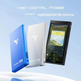 HiBy Digital M300 Android 13 reproductor de música MP3 Audio HiFi Blue