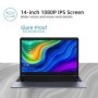 CHUWI HeroBook Pro 14.1" 1920x1080 Resolução Intel Celeron N4020 Dual 