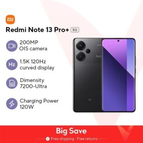 Xiaomi Redmi Note 13 Pro Plus 5G Versión Global 256GB/512GB MediaTek D