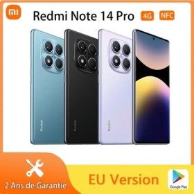 Xiaomi Redmi Note 14 Pro 4G, NFC, MediaTek Helio G100-Ultra, Pantalla 
