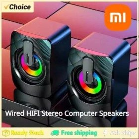 XIAOMI altavoz de ordenador sonido estéreo con micrófono 3,5mm AUX alt