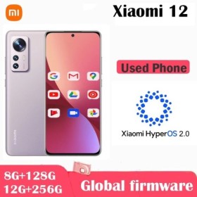 Xiaomi 12 5G Smartphone Hyper OS 2.0Qualcomm Snapdragon 8 Gen1 6,28 pu