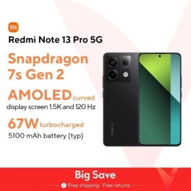 Nuevo Xiaomi Redmi Note 13 Pro 5G Smartphone 128GB/256GB ROM 200MP OIS