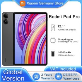Versión Global Xiaomi Redmi Pad Pro 12,1 "2,5 K 120Hz pantalla Snapdra