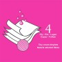 Renova Papel higiénico 4 Capas Blanco Decorado Perfumado - 12 rollos de papel