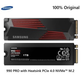 SAMSUNG 990 PRO SSD 1TB 2TB 4TB PCIe Gen4.0x4 990 pro con disipador té
