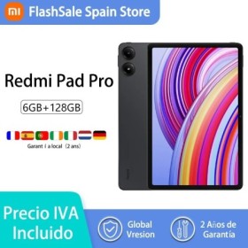 Xiaomi Redmi Pad Pro Tableta，AdaptiveSync de 120 Hz，8 MP Cámara，10000 