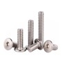 Foyoram Tornillos de cabeza de oblea M3 x 25 mm con hexágono interior, 50 unidades, acero inoxidable, tornillo de cabeza plana