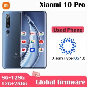 Xiaomi 10 Pro Smarphone Mi 5G HyperOS 1,0 Snapdragon 865 teléfono móvi