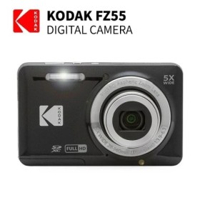Cámara Digital KODAK PIXPRO FZ55-RD de 16MP, Zoom óptico 5X, gran angu