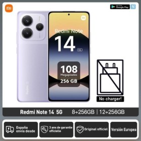 Xiaomi Redmi Note 14 5G NFC Versión Europea 8+256GB Dimensity 7025-Ult