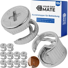Tuerca conectora de mueble, 12 piezas, 14 x 11 mm, compatible con GODMORGON y BRIMES de IKEA, recambio para 19250, 102509,