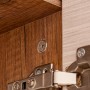 Tuerca conectora de mueble, 12 piezas, 14 x 11 mm, compatible con GODMORGON y BRIMES de IKEA, recambio para 19250, 102509,