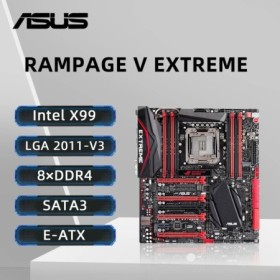 Placa base ASUS RAMPAGE V EXTREME compatible con i7-6800K 6900K E5-466