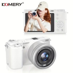 Cámara Digital con Zoom óptico de 12X para fotografía, videocámara 4K 