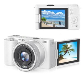 Cámaras digitales HD de 5K para fotografía, cámara Vlogging con Zoom ó