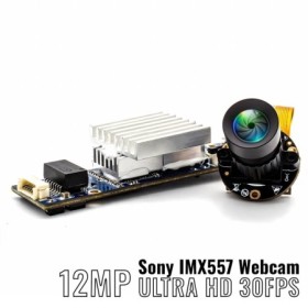 Módulo de cámara web WGWK 4k 30FPS, placa de cámara IP SONY IMX557, le
