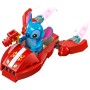 LEGO Disney's Lilo and Stitch Beach House Toy with 6 Rooms, Observatory, Spaceship, 5 Minifigures, Surfboard and More, Birthday