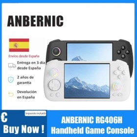Anbernic-consola de juegos portátil RG406H, dispositivo con pantalla I