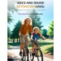 Inspireyes Walkie Talkie Kids Rechargeable, 48 Hours Working Time, Long Range 3 Km, Birthday Gifts for Boys and Girls, Outdoor