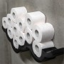 Renova Papel higiénico 4 Capas Blanco Decorado Perfumado - 12 rollos de papel