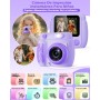 LETSHAHA Instant Photo Camera, 1080P 20MP 10 x 2.4 Inch Instant Photo Camera with 32 GB Card and Three Rolls of Printer Paper,