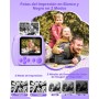LETSHAHA Instant Photo Camera, 1080P 20MP 10 x 2.4 Inch Instant Photo Camera with 32 GB Card and Three Rolls of Printer Paper,