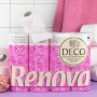 Renova Papel higiénico 4 Capas Blanco Decorado Perfumado - 12 rollos de papel