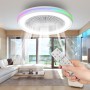 activeallbrite Ceiling Fan with Light, DC Motor 20W LED 40W, RGB 3000K-6500K, Adjustable Wind Speed with Remote Control,