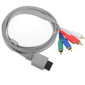 Component Cable AV para Nintendo Wii/Wii U HDTV 720p y 1080i 170 cm