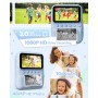 TIATUA Instant Kids Photo Camera, 3.0'' HD 48MP Instant Camera for Kids with 32GB Card and Printing Paper, HD 1080P Instant