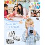 TIATUA Instant Kids Photo Camera, 3.0'' HD 48MP Instant Camera for Kids with 32GB Card and Printing Paper, HD 1080P Instant