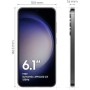 SAMSUNG Galaxy S23 SM-S911BZKDEUB, libre, 128GB Phantom Black