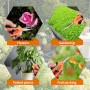 Tijeras de Podar - Tijeras Podar Pequeña - Tijeras Jardinería Afilada con Mango Ergonómico,Ideales para Podar