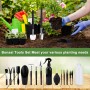 KIMIGO Juego de Herramientas de Jardín,Mini Herramientas de Jardinería,Estera para Plantas de Jardín,Kit de Jardinería Bolsa de