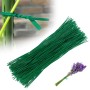 Bridas para Plantas Trepadoras 200 Piezas Lazos de Plantas Verdes 1 Mmbridas Pequeñas para Plantas 20 cm Bridas Ajustables para